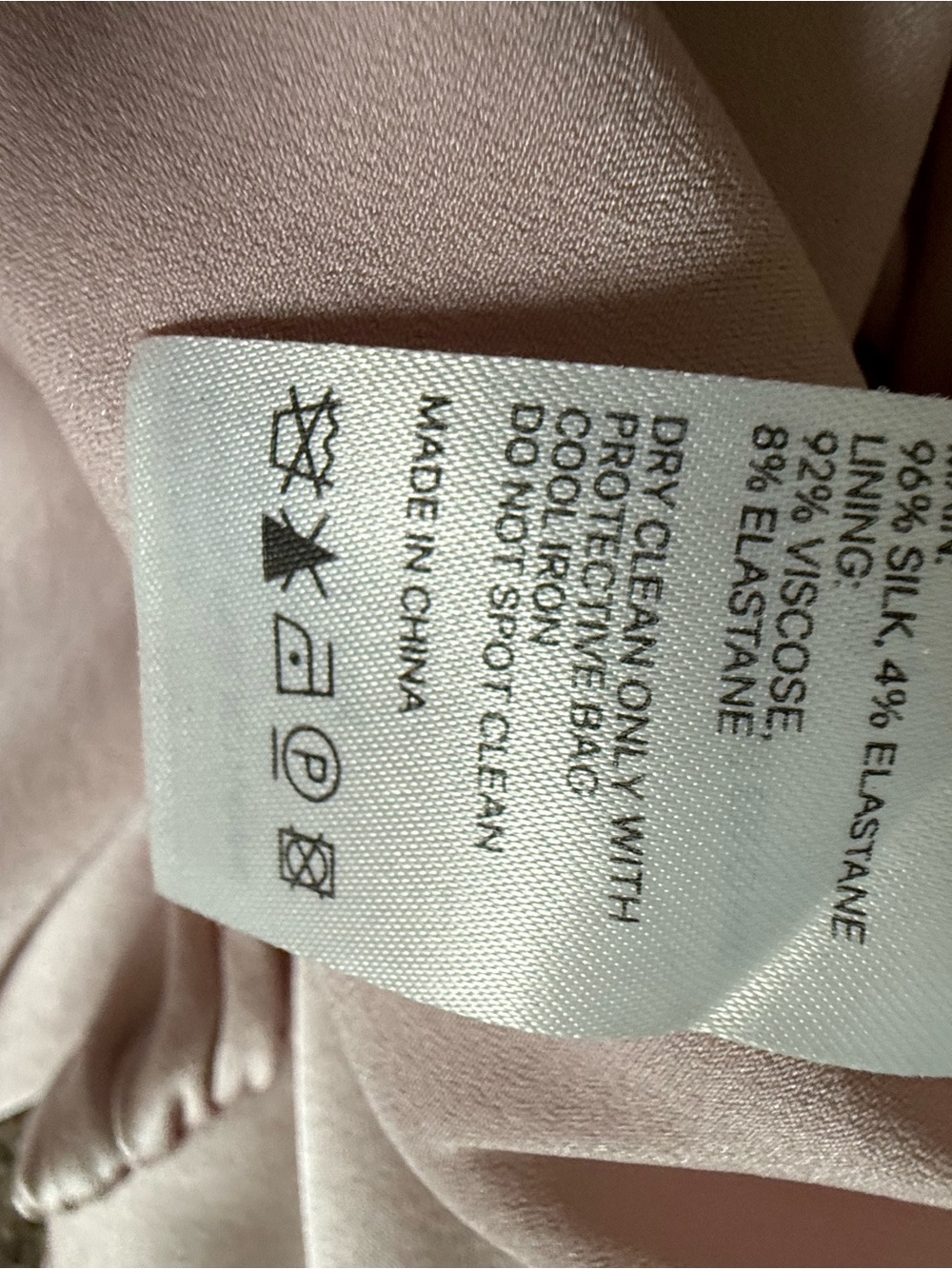 Zimmermann Pink Silk Cowl Neck Blouse Size 0 - Picture 6 of 6